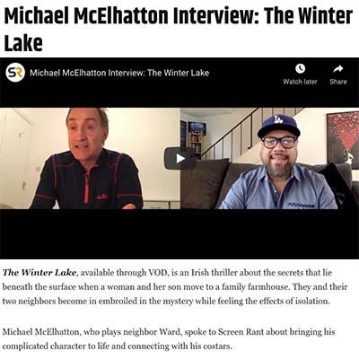 Michael McElhatton Interview: The Winter Lake